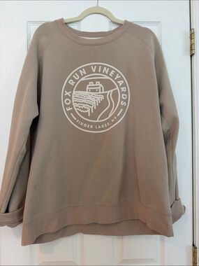 Women's Taupe Crewneck Sweatshirt